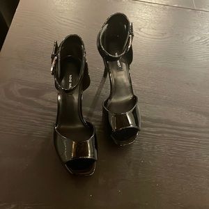 Brand new ankle open toe heel